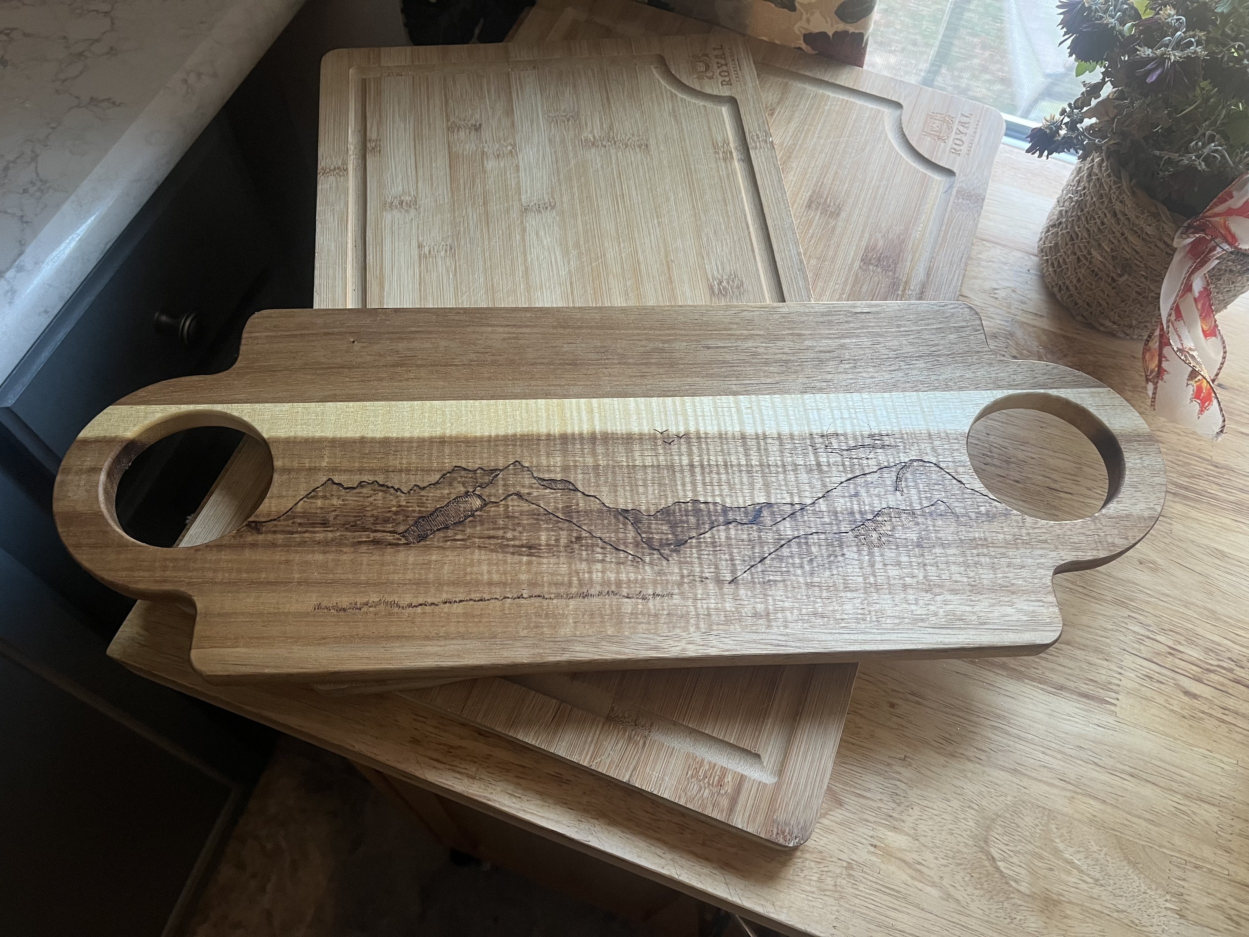 Mountains Awakening Charcuterie Board