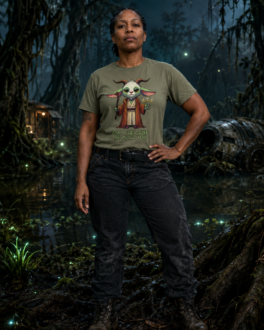 May the Chief Be with You - Yoda CPO T-Shirt
