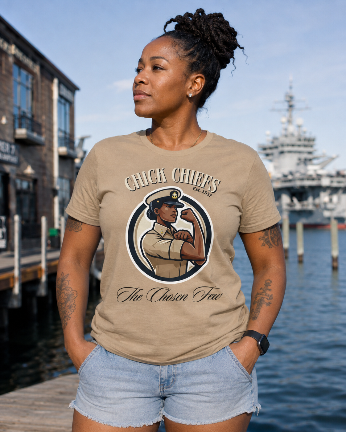 Rosie the Riveter Chick Chief T-Shirt