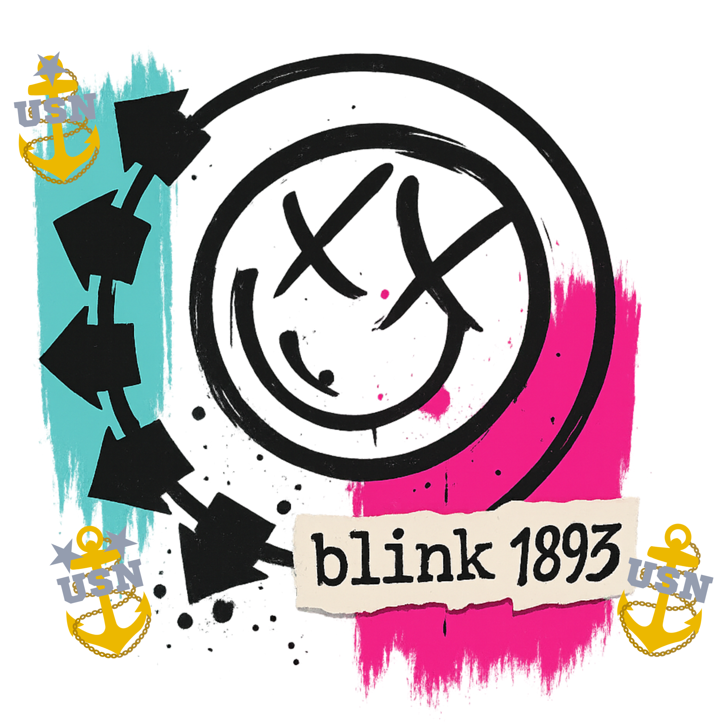Navy Chief Blink 1893 Shirt - Pop Punk Parody | CPO | SCPO | MCPO