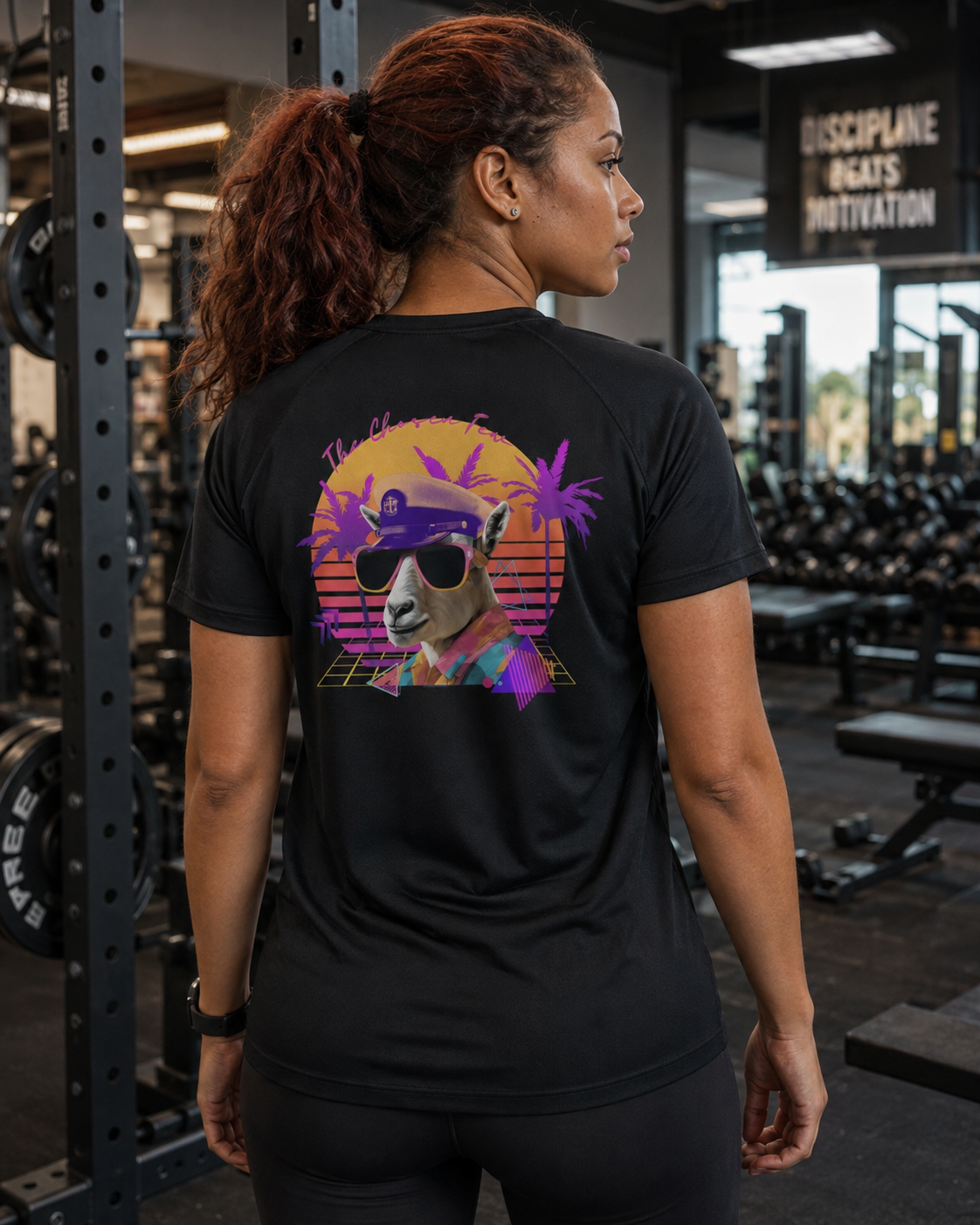 Navy Chief Workout T-Shirt | “Sunset Goat Locker”
