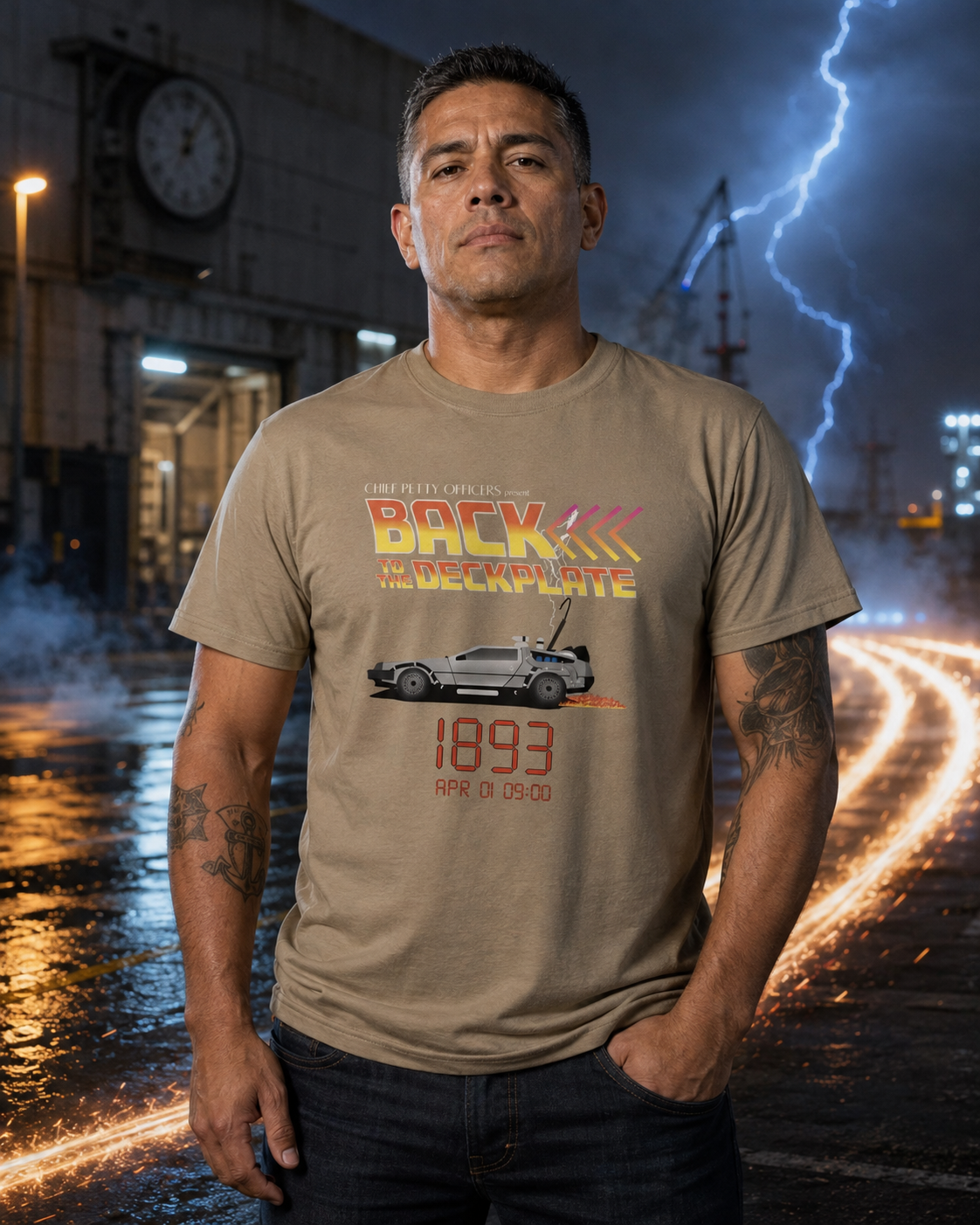 Back to the Deckplate Navy Chief T-Shirt