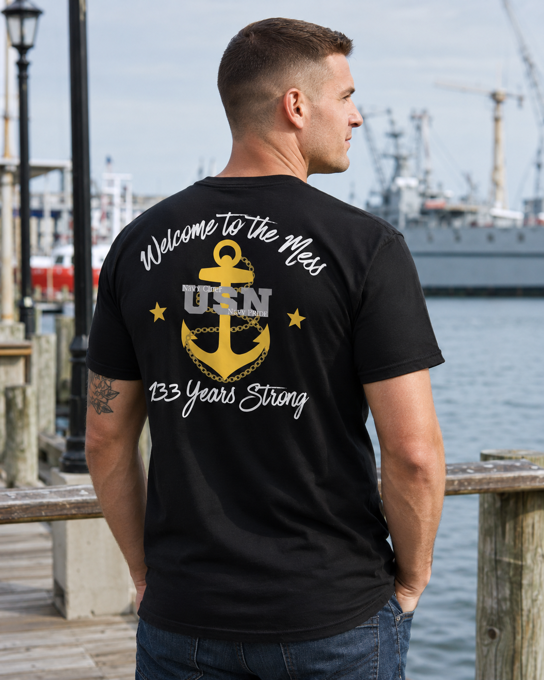 Navy Chief Class 133 Shirt | Newly Selected Chief Petty Officer CPO Mess T-Shirt