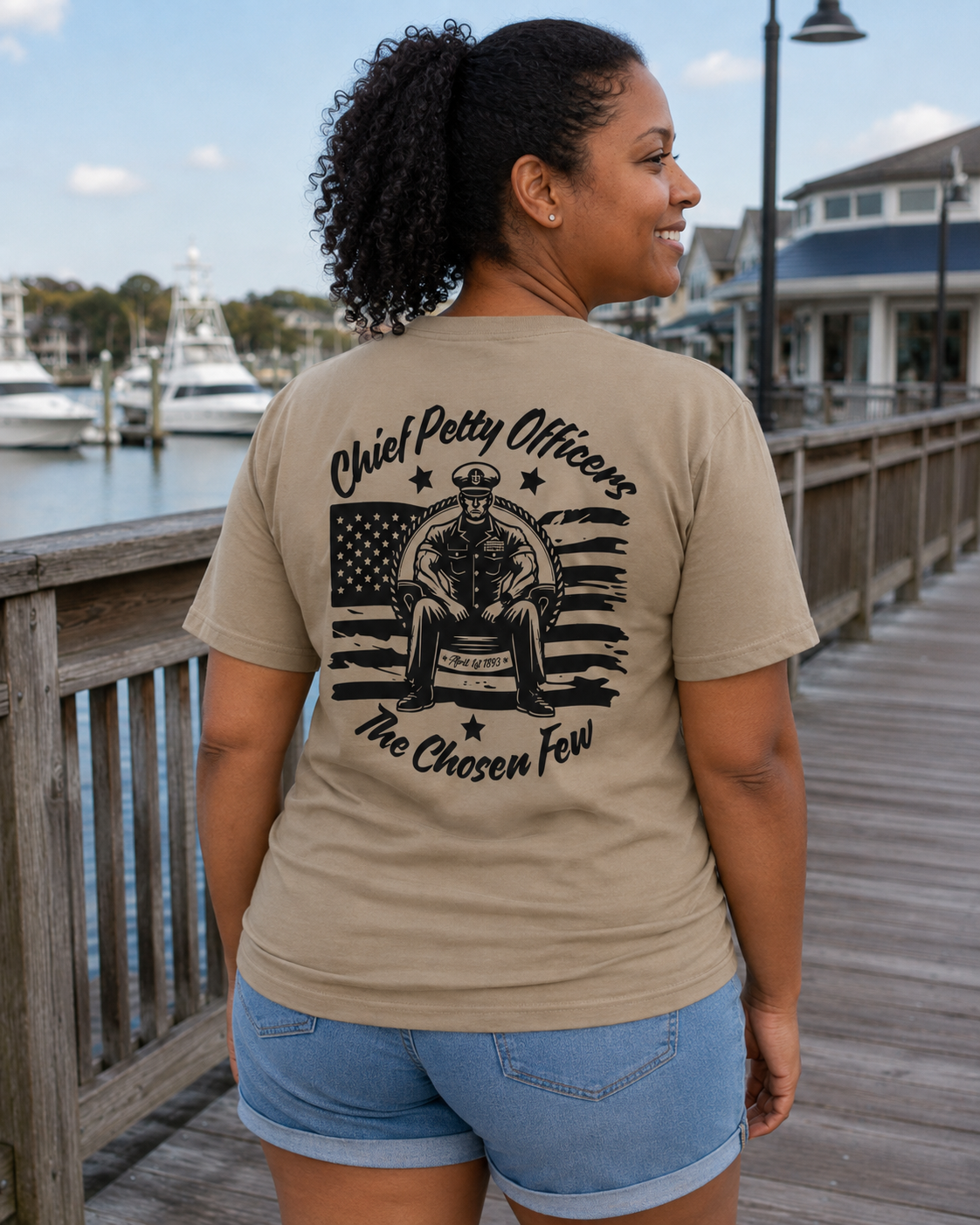 Navy Chief Shirt | “Strength & Legacy” CPO T-Shirt