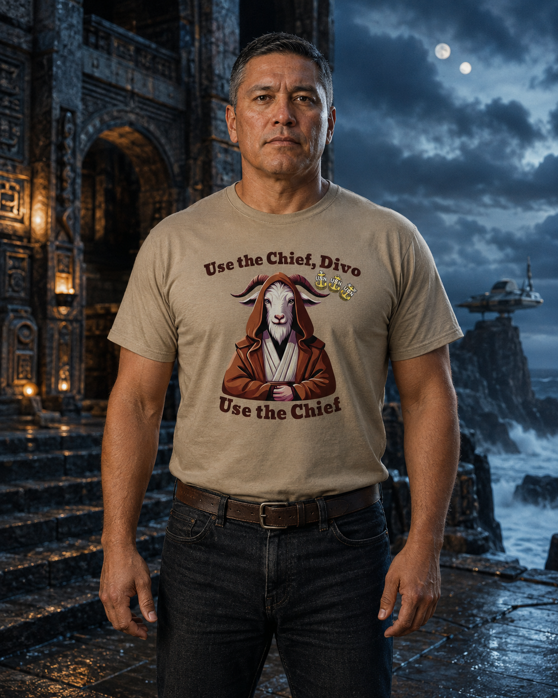 Obi-Wan Kenobi "Use the Chief, Divo" T-Shirt
