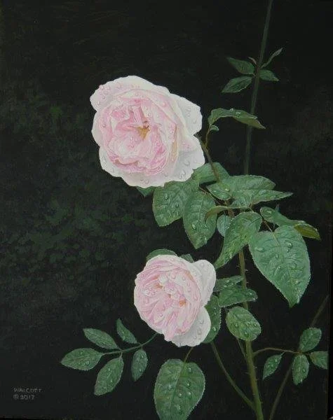  Sometimes After Rain  acrylic, 10" x 8"