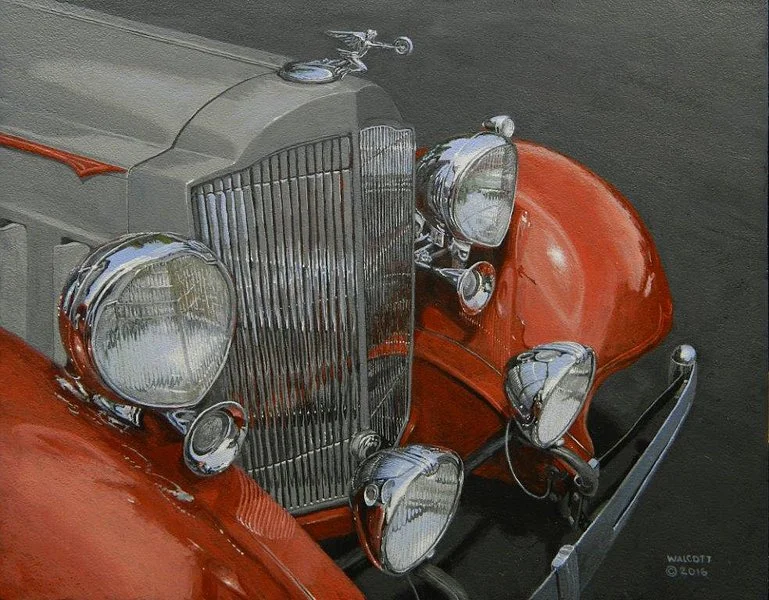  Reflections IV  acrylic, 11" x 14"
