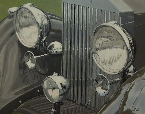  Reflections II  acrylic, 11" x 14"