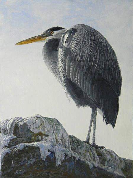  Waiting  acrylic, 16" x 12"