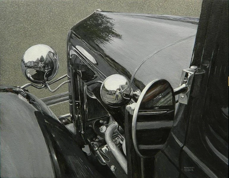  Reflections III  acrylic, 11" x 14"