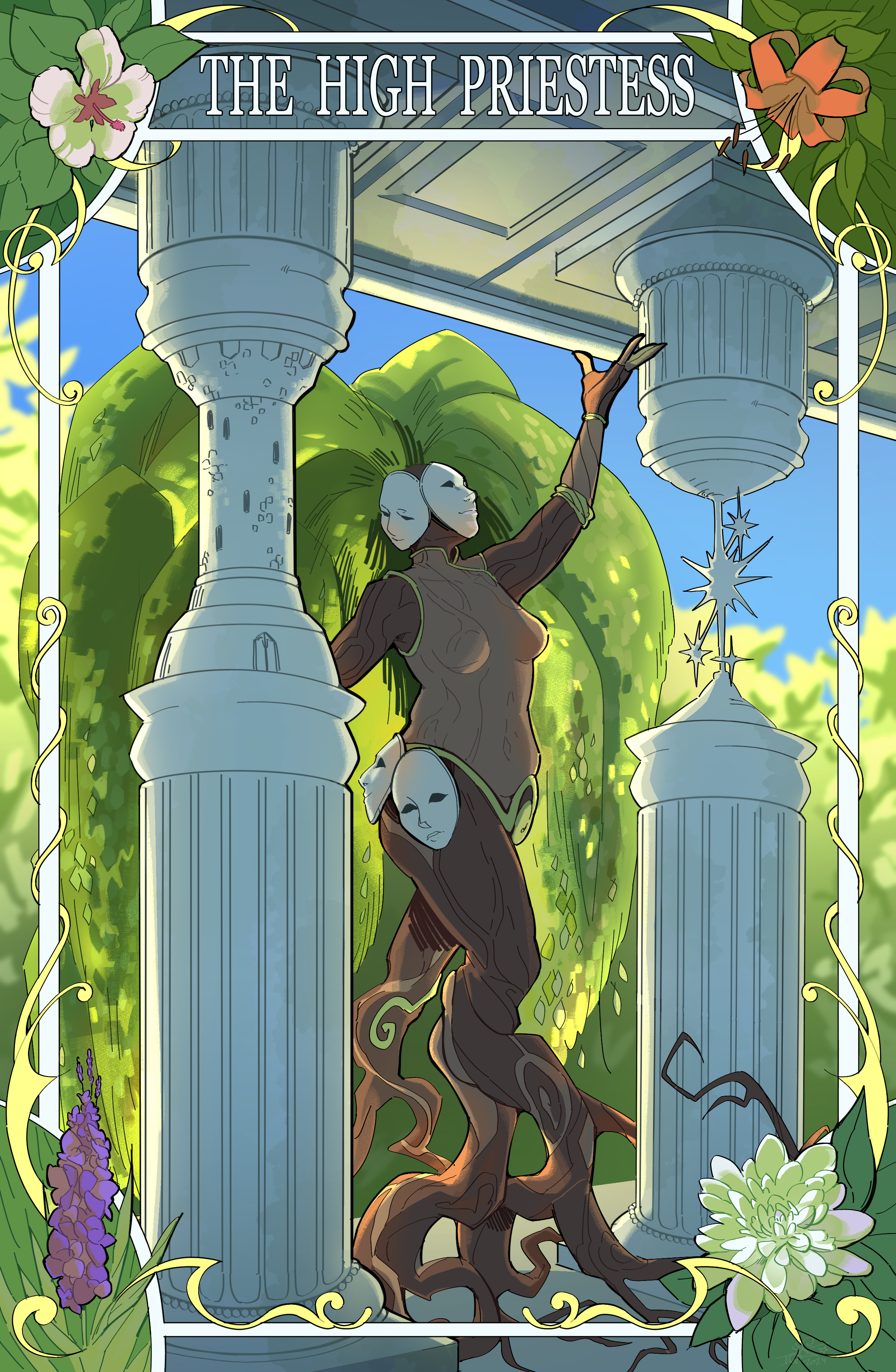 The High Priestess - Commission
