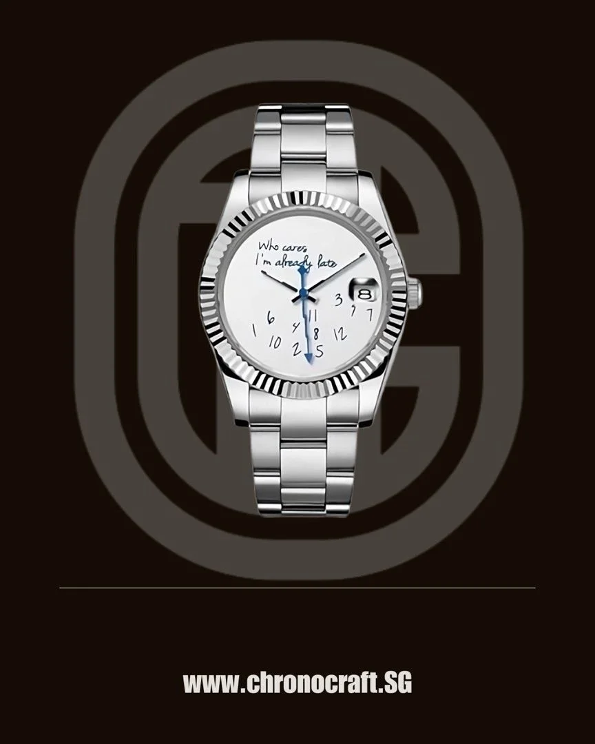 Seiko “Who cares I'm already late” — Chronocraft.SG