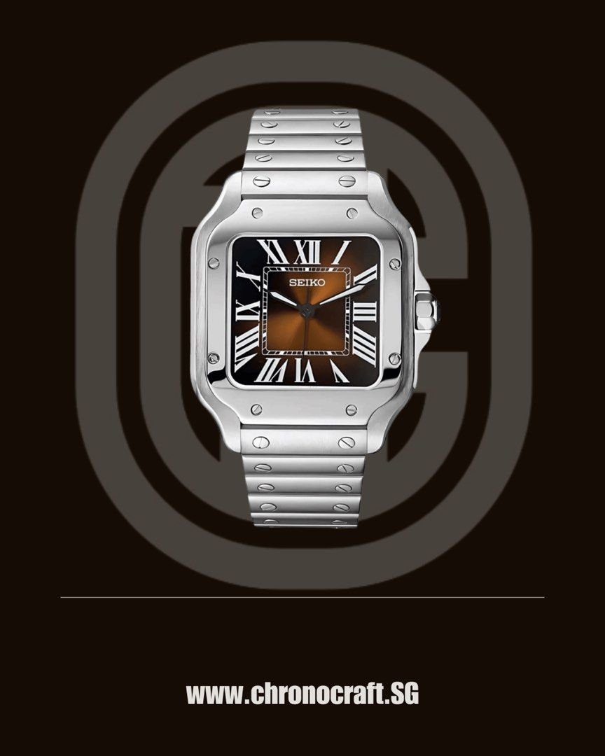 Seiko Santos Coffee Dial Mod