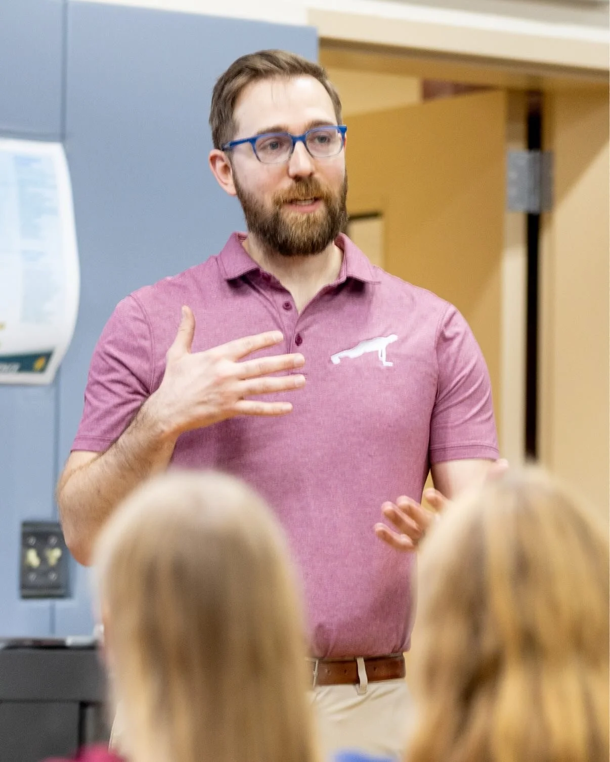 Last week, I was given an extraordinary opportunity to be a guest speaker in the Sports Medicine Program at the @awbeattiecareercenter ..this school is incredible and these kids are learning exercise phys that I learned in college.  We talked about m