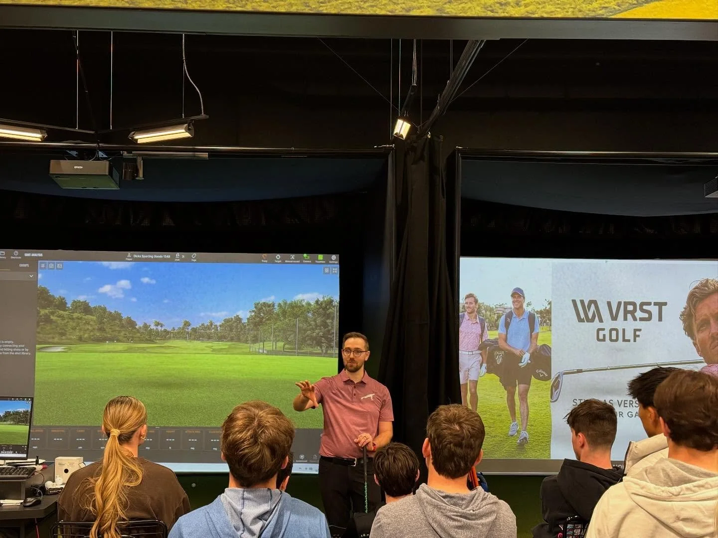 This morning @rte_health_and_performance , @studpuffin3 and @cathyjanepetch met with @quaker_valley ⛳️ so we can work to improve their game mentally and physically.  Had a great day running various screens and exercises while connecting the dots to t