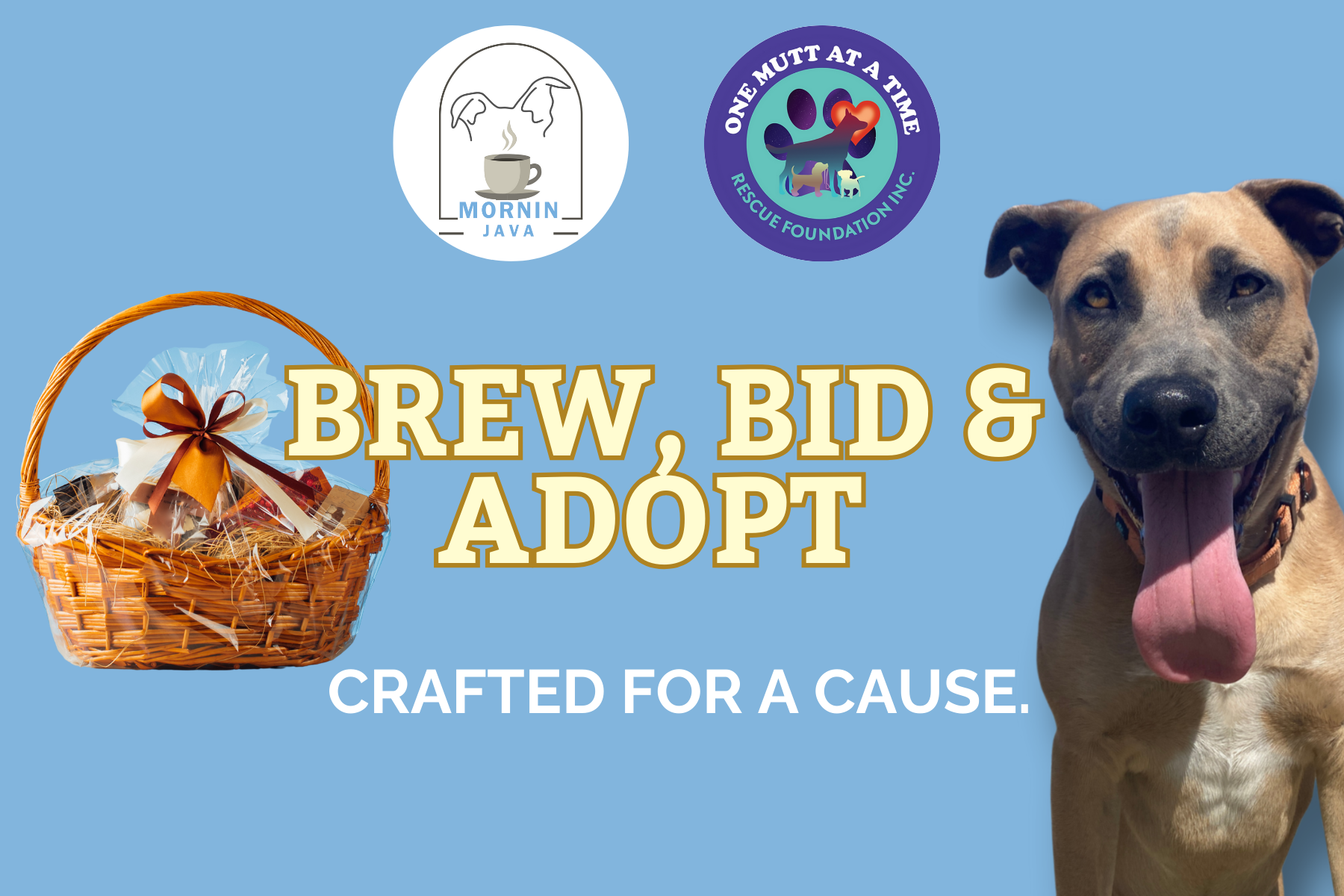 ✨ Brew, Bid &amp; Adopt ✨ – Barret Cellars Winery (Lancaster)
