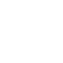 Two chairs and a small table between them, all in white silhouette on a black background.