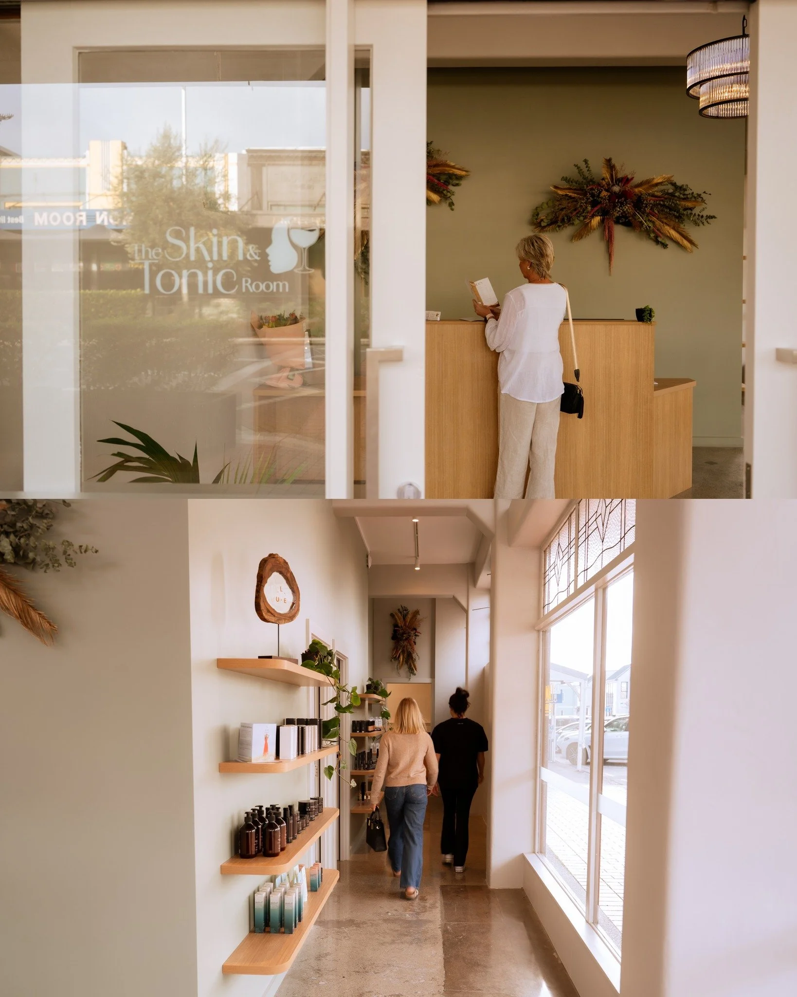 Commercial branding photography for @theskinandtonicroom to showcase their new space, services and products for social media and their new @jesswilsondesign_ website coming soon.

If you're wanting clean, approachable, warming and professional photog