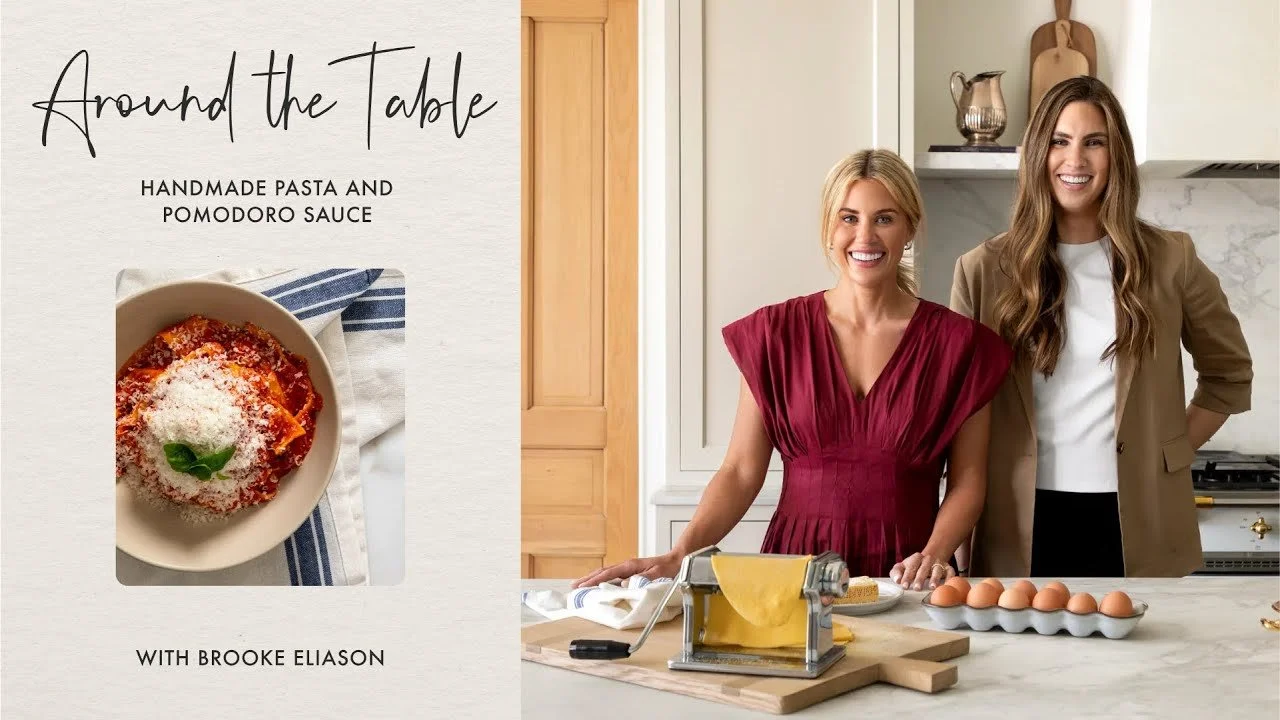 Pasta Pomodoro with Brooke Eliason | Recipe: Brooke Eliason | Food Stylist: Katie Calton | Videography: Laura Smith