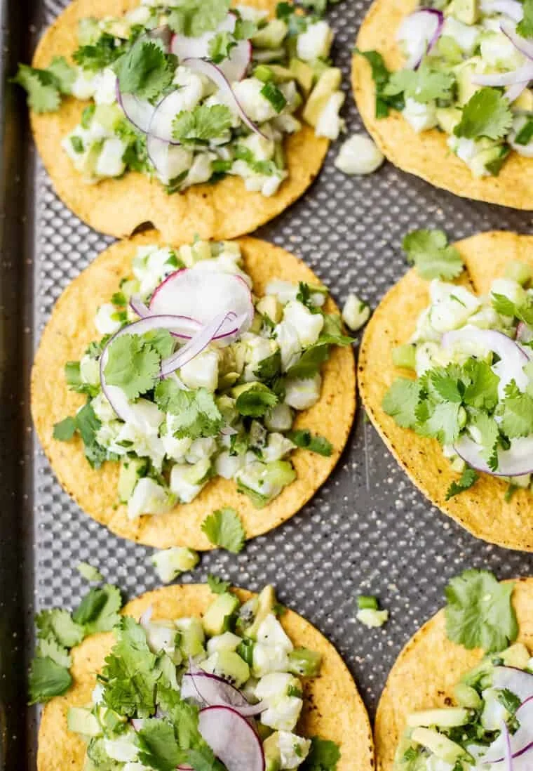 Ceviche Tostadas