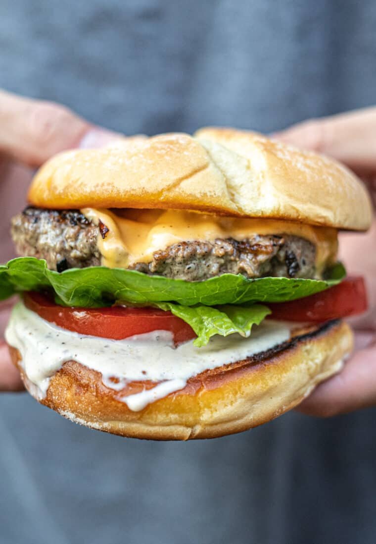 Cast Iron Skillet Burgers