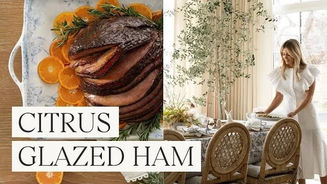 Citrus Glazed Ham | Recipe: Katie Calton | Food Stylist: Katie Calton | Videography: Laura Smith