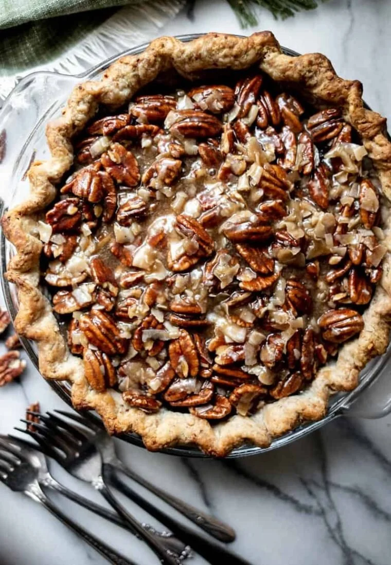 Brownie Pecan Pie