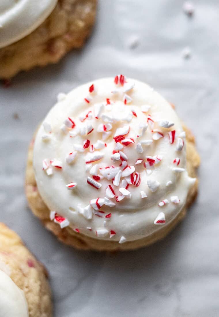 Candy Cane Sugar Cookies
