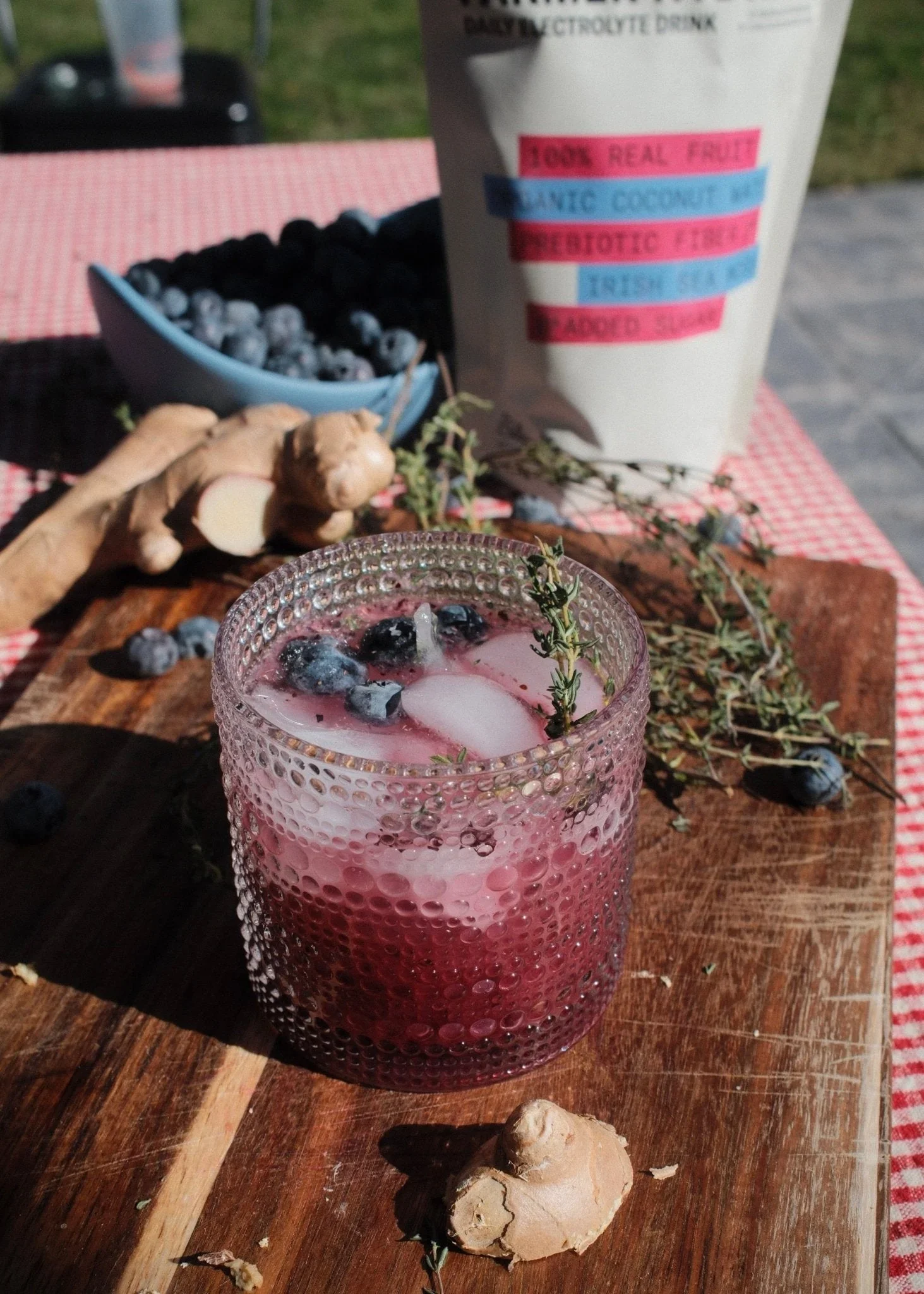 Ginger & Berry Hydration Refresher
