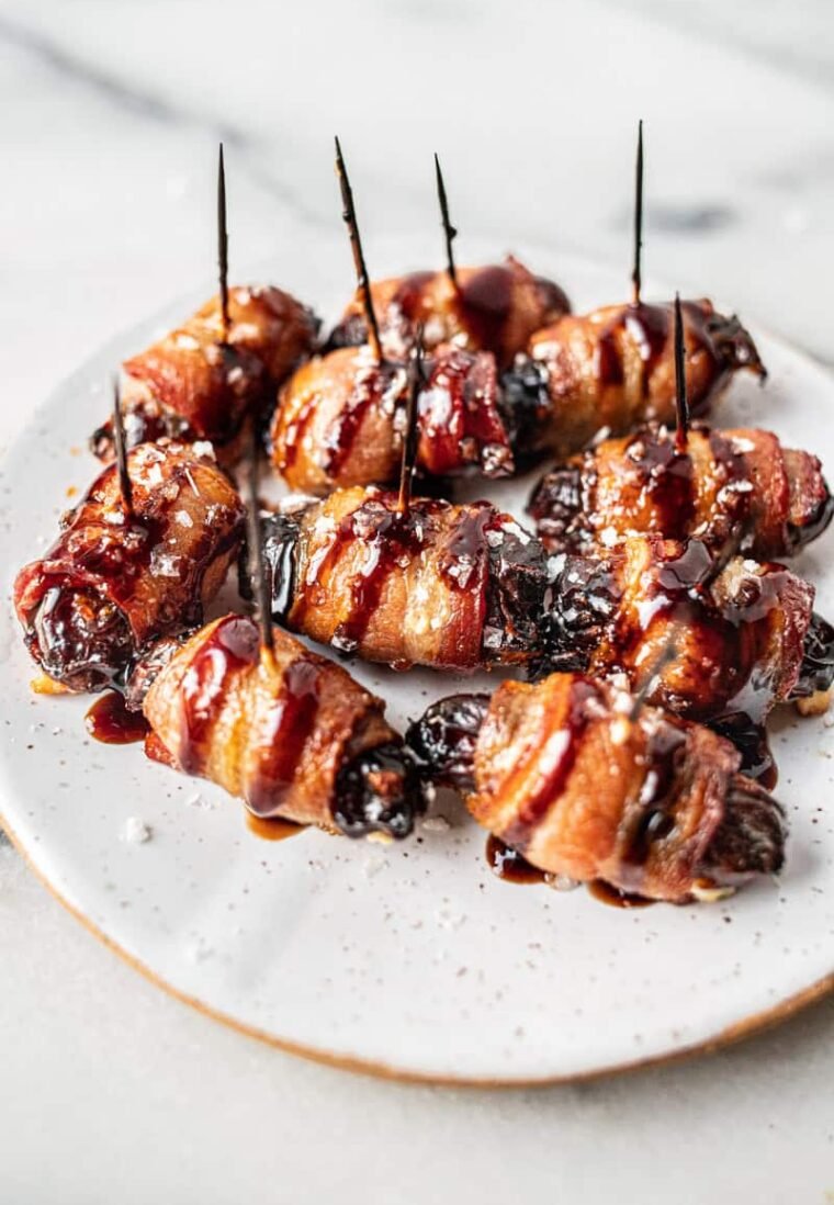 Bacon Wrapped Dates 
