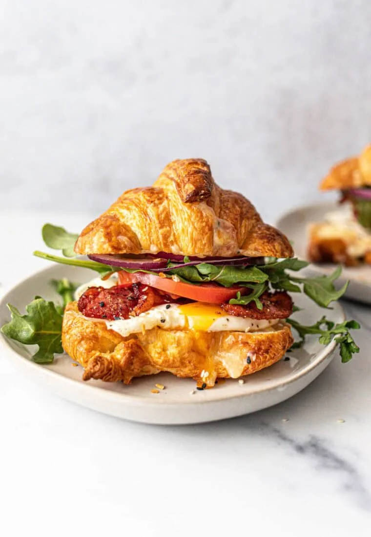 Air Fryer Breakfast Sandwich