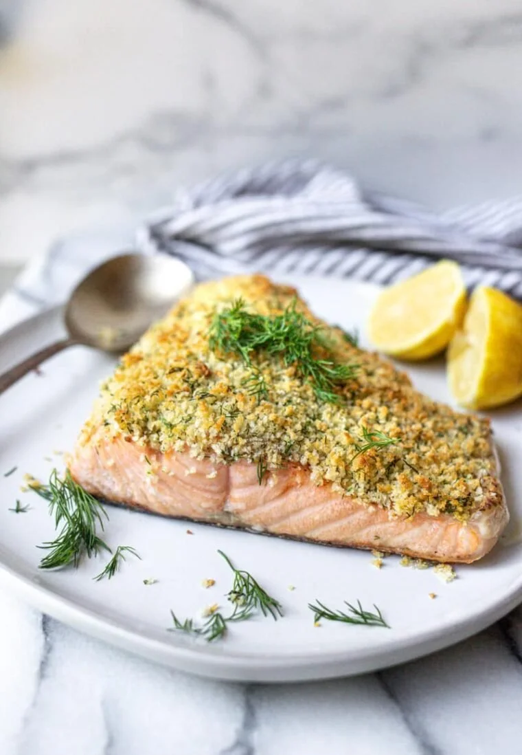 Panko Crusted Salmon