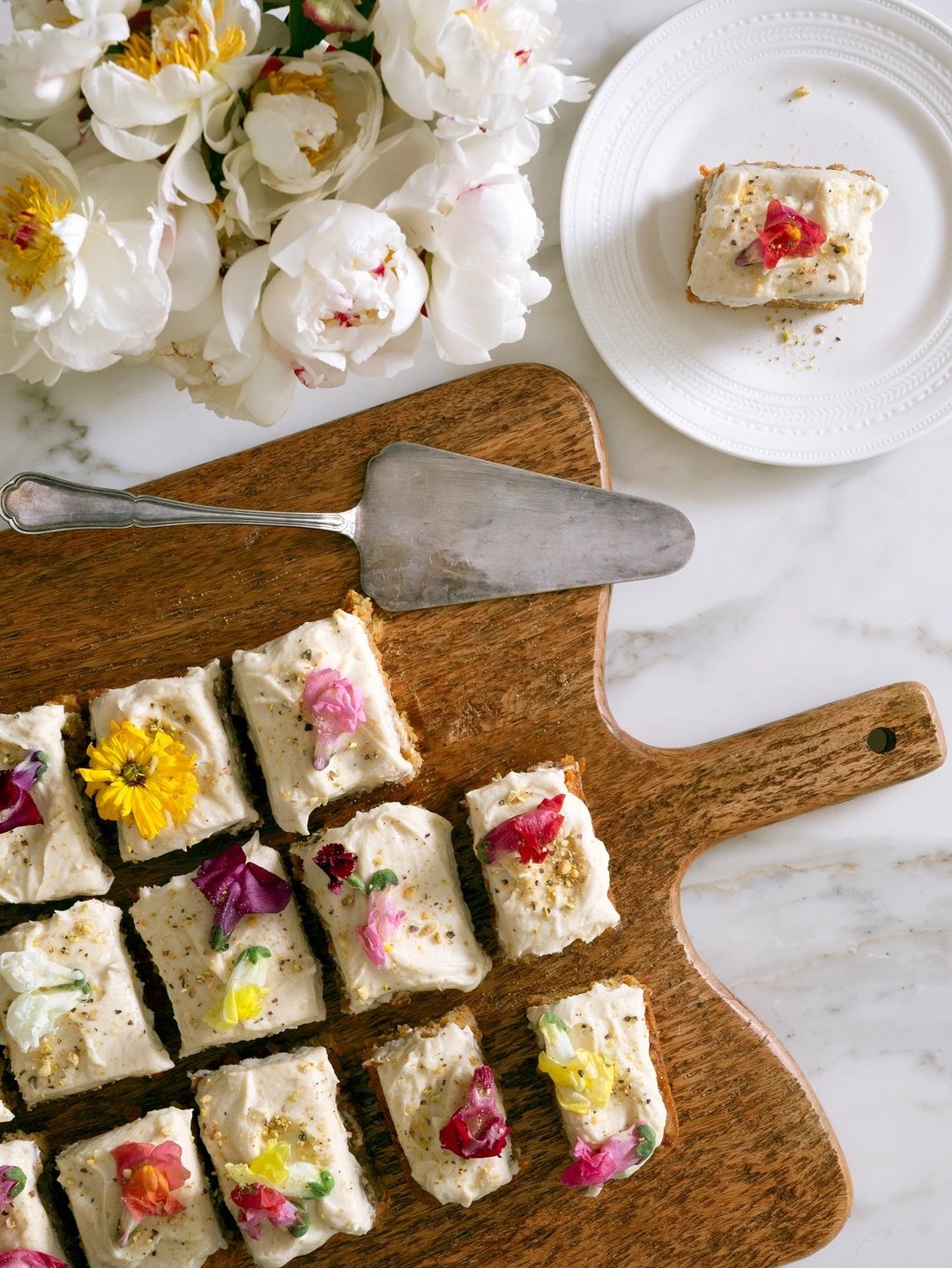 Pistachio Carrot Cake