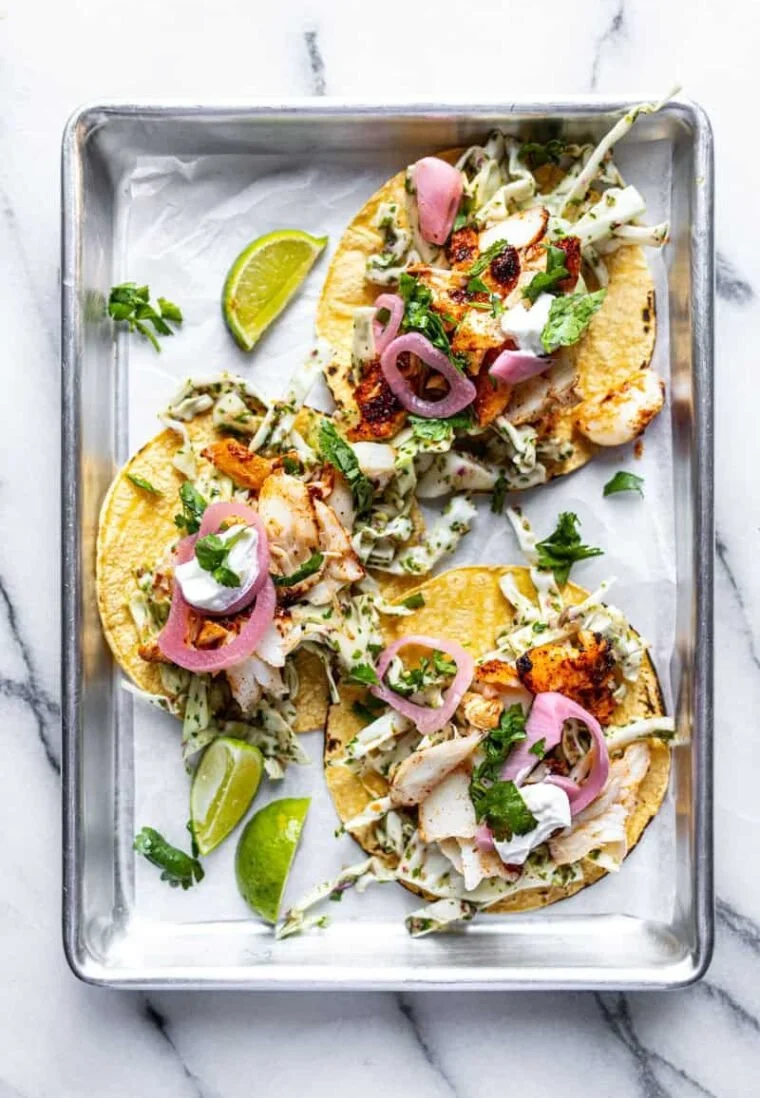 Air Fryer Fish Tacos