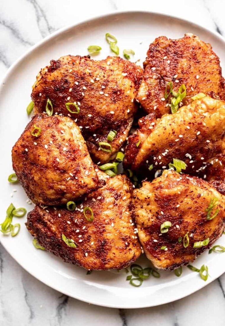 Korean Grilled Chicken Thighs