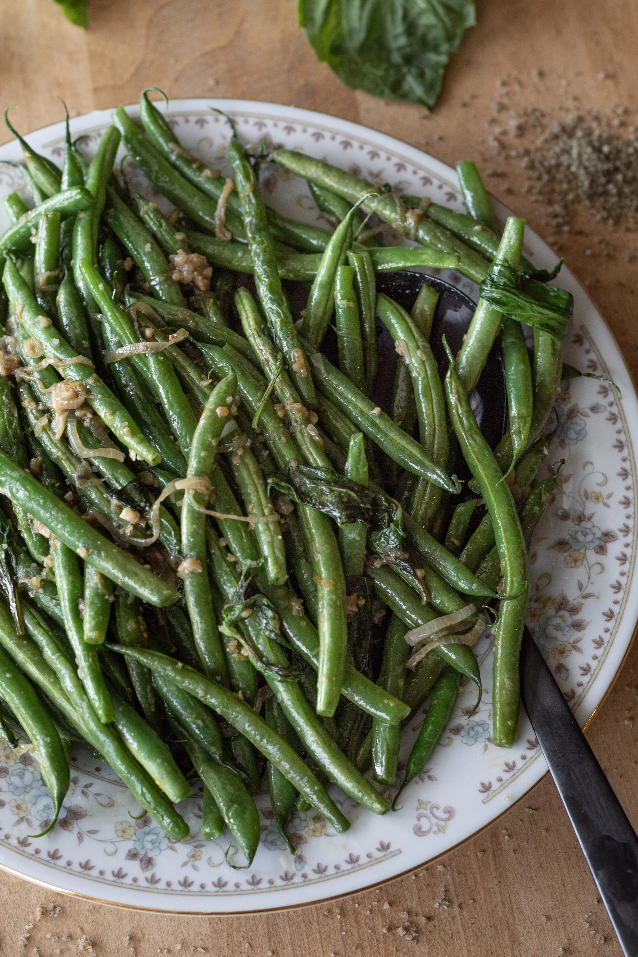 Garlic & Herb Green Beans
