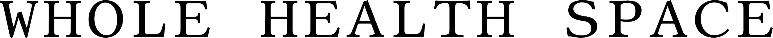 Text reading 'WHOLE HEALTH SPACE' in black outlined letters on a white background.