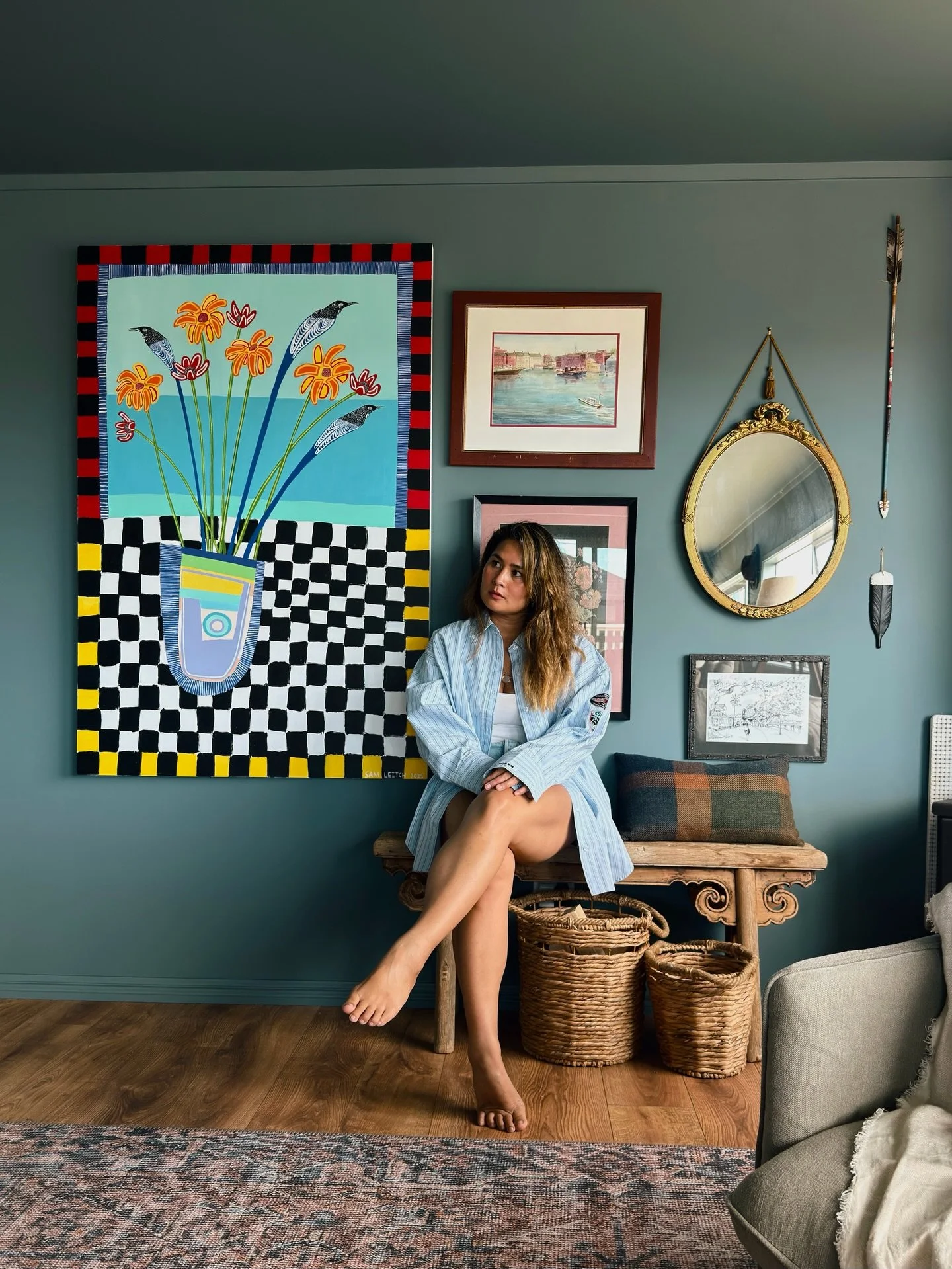 &bull; Fave finds (portable lamp from Home Matters + vintage fishing baskets from vintage shop in Russell)

&bull; Postcards from Russell

#2026 #vintagefinds #lifelately