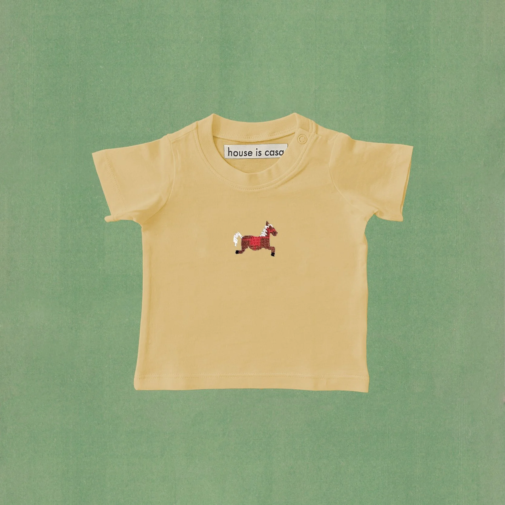 yellow horse tee