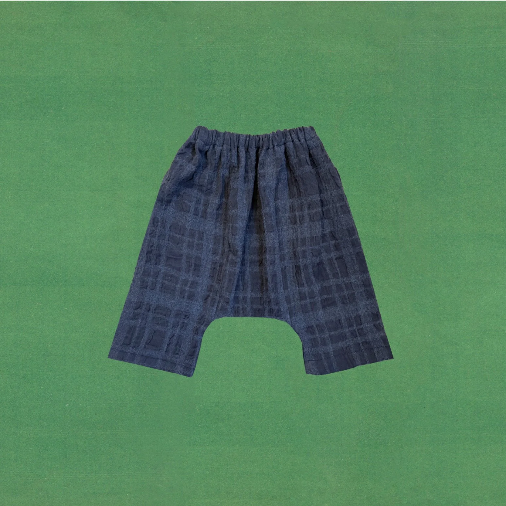 navy check pants