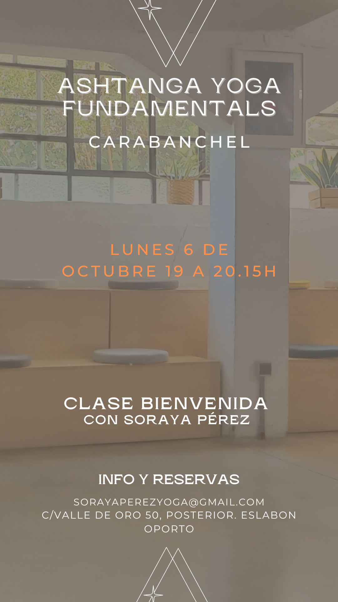 Ashtanga yoga Carabanchel. Yoga en Carabanchel. Yoga en Oporto y Opañel.