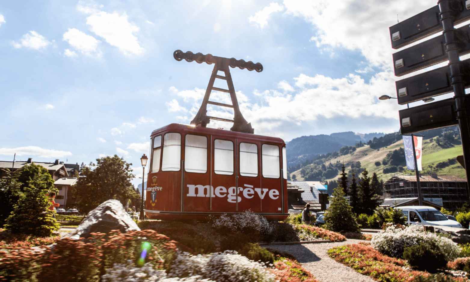 Le cœur pittoresque de Megève vous accueille