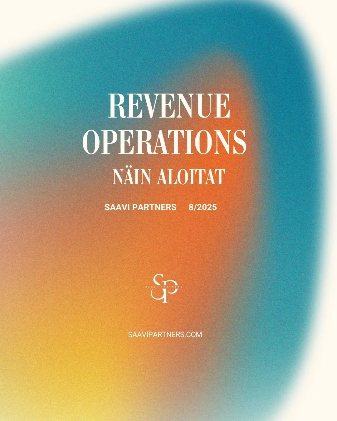 Revenue Operations – Näin rakennat ennustettavaa kasvua B2B-yrityksessä