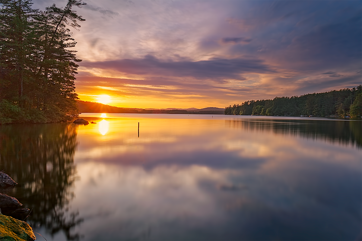 Sunset on Suncook Lake
I have a 30x20 Acrylic Print of this on hand