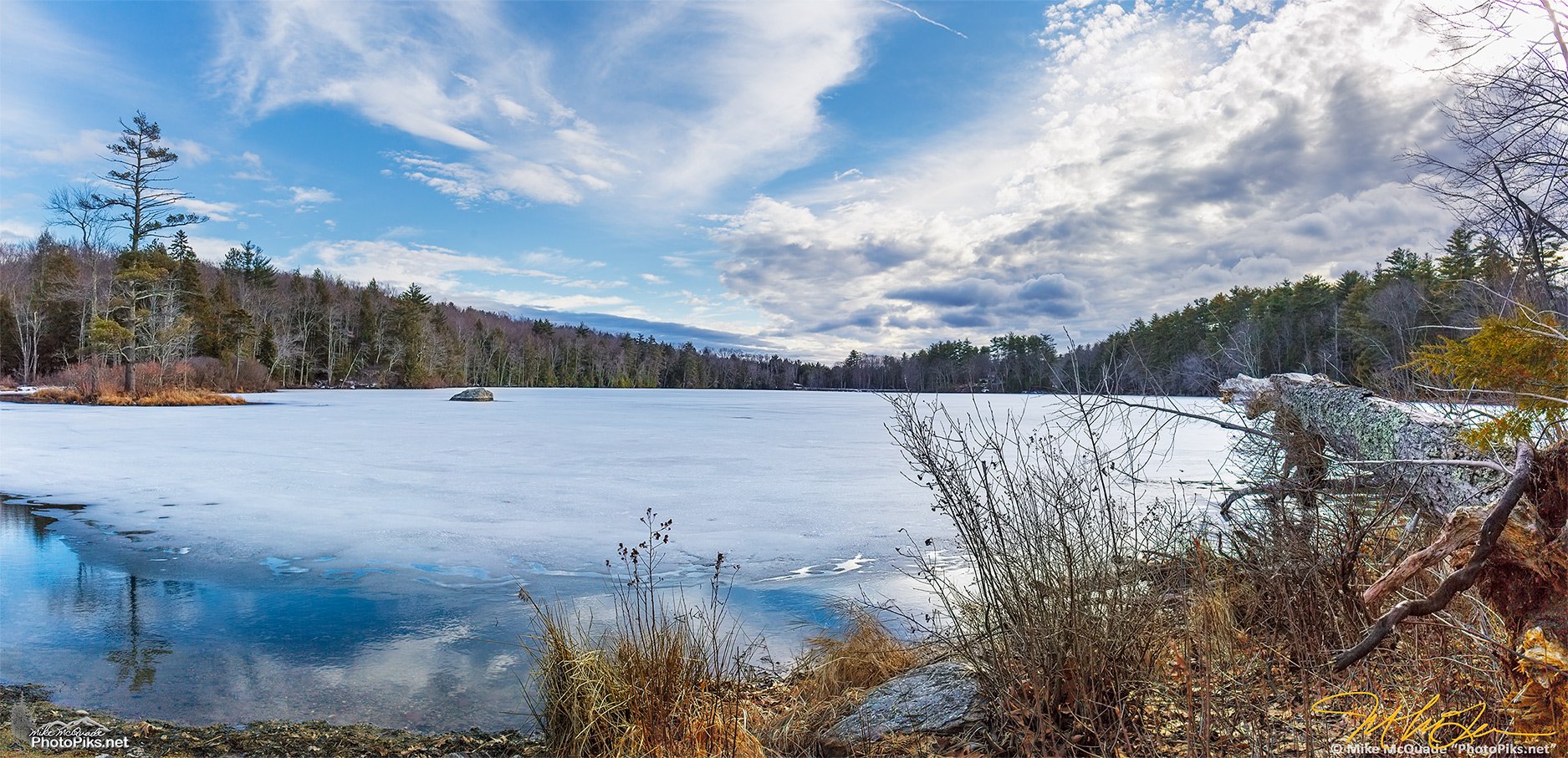 Thaw on Rollins Pond
Gilmanton NH