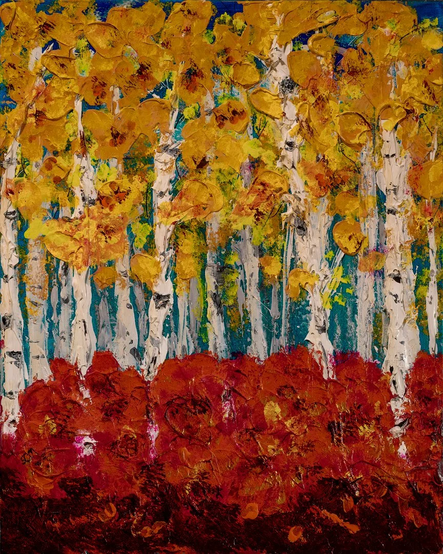 Shimmering Aspens