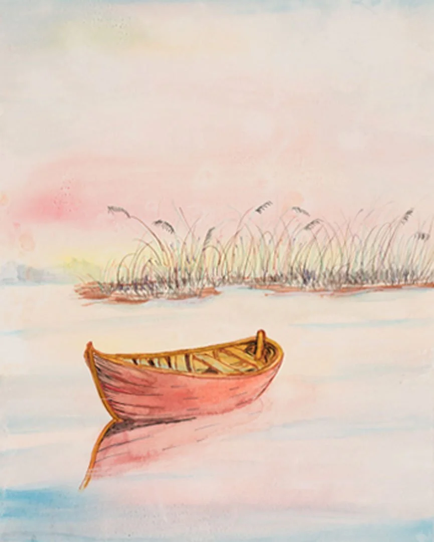 9"x 12" Watercolor prepared as a Class Project