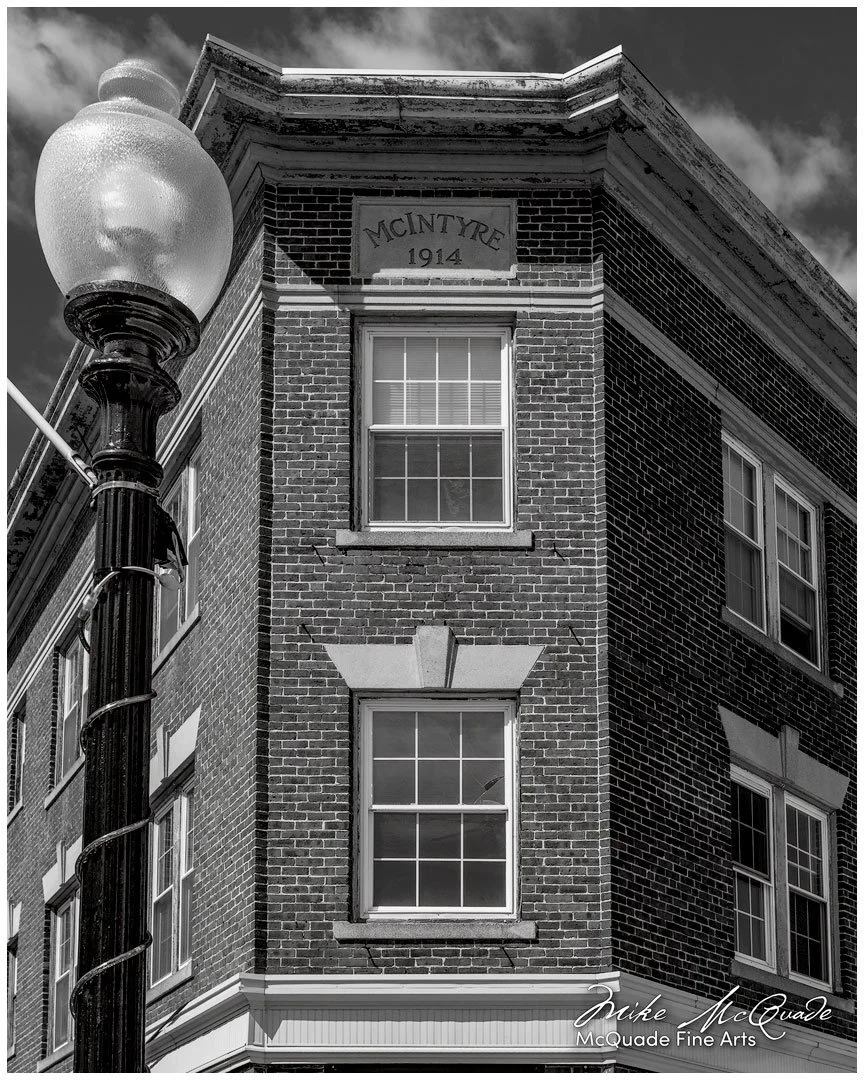 Laconia's McIntyre Block on Main Street