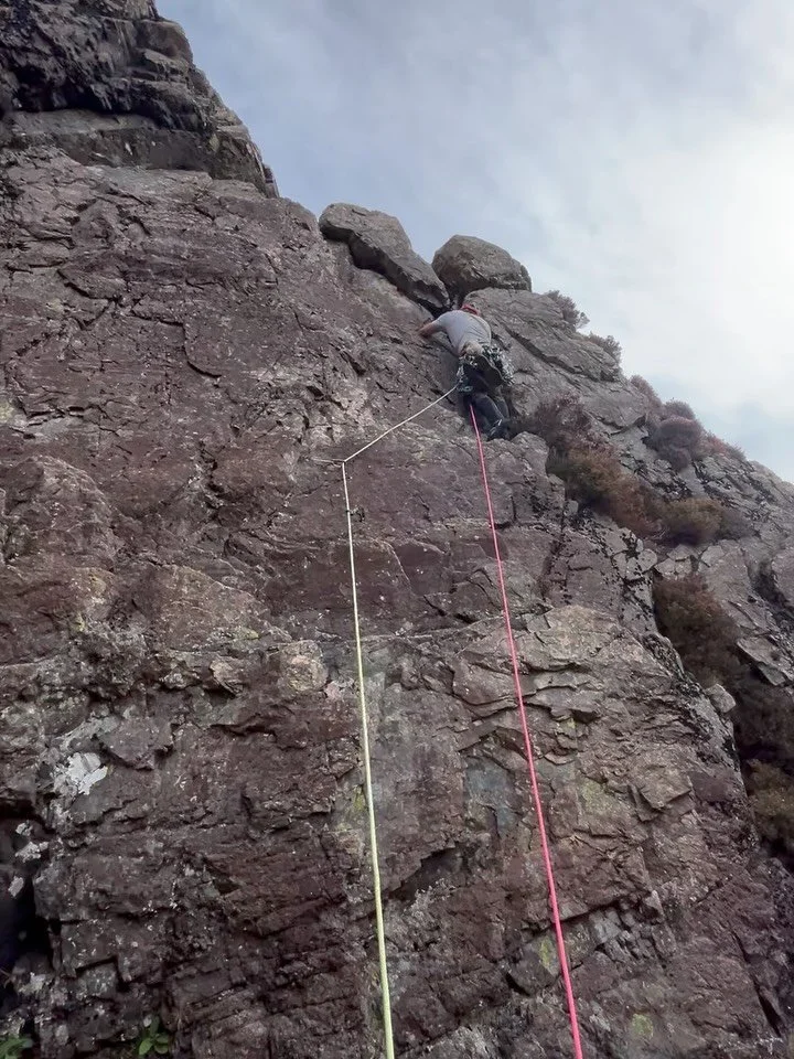 I&rsquo;ve spent the last two days out with Rob, who booked with us to improve his trad climbing after beginning to climb outdoors earlier this summer.

Day 1 was at Gouther Crag, a little gem in the Eastern Lakes with good routes spread throughout t
