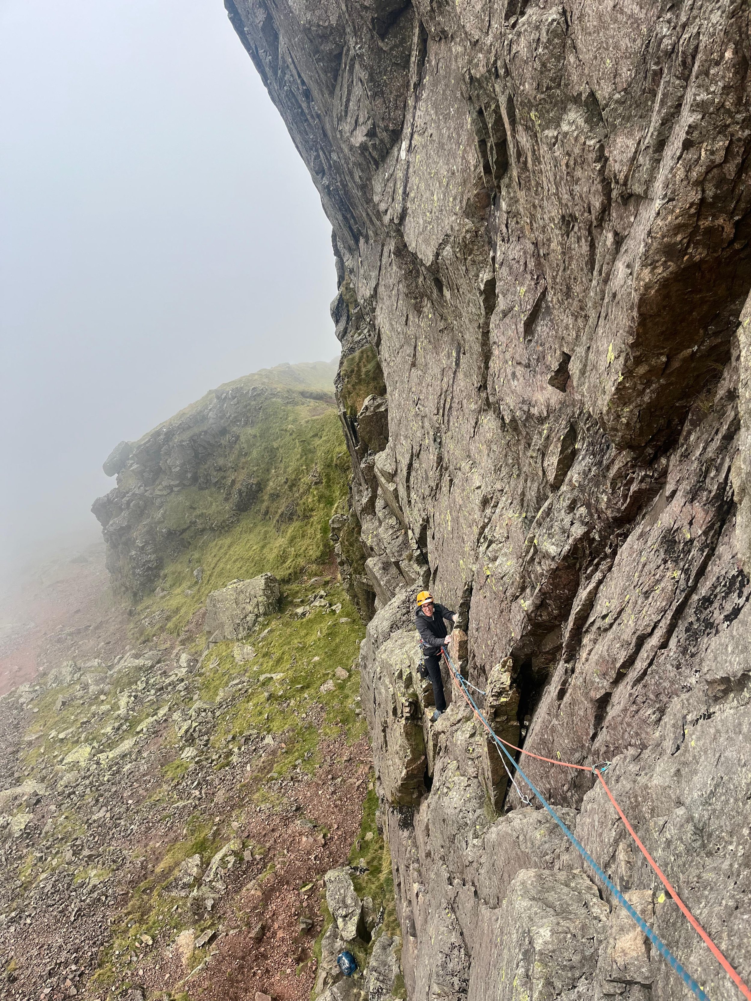 Guiding on Gable in the Lake District
